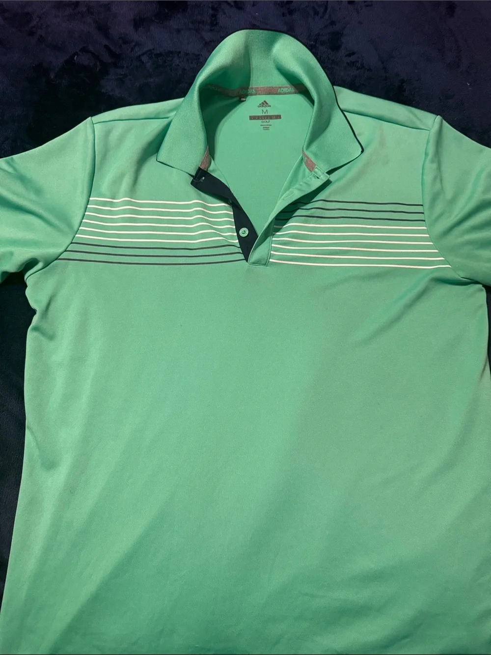 Adidas Men’s Size M Golf Shirt Like New